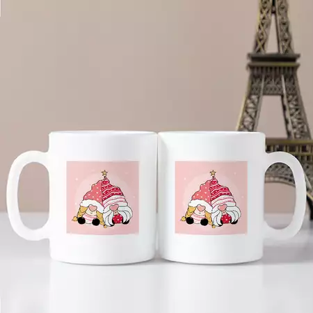 Cute Christmas Coffee Mug Set